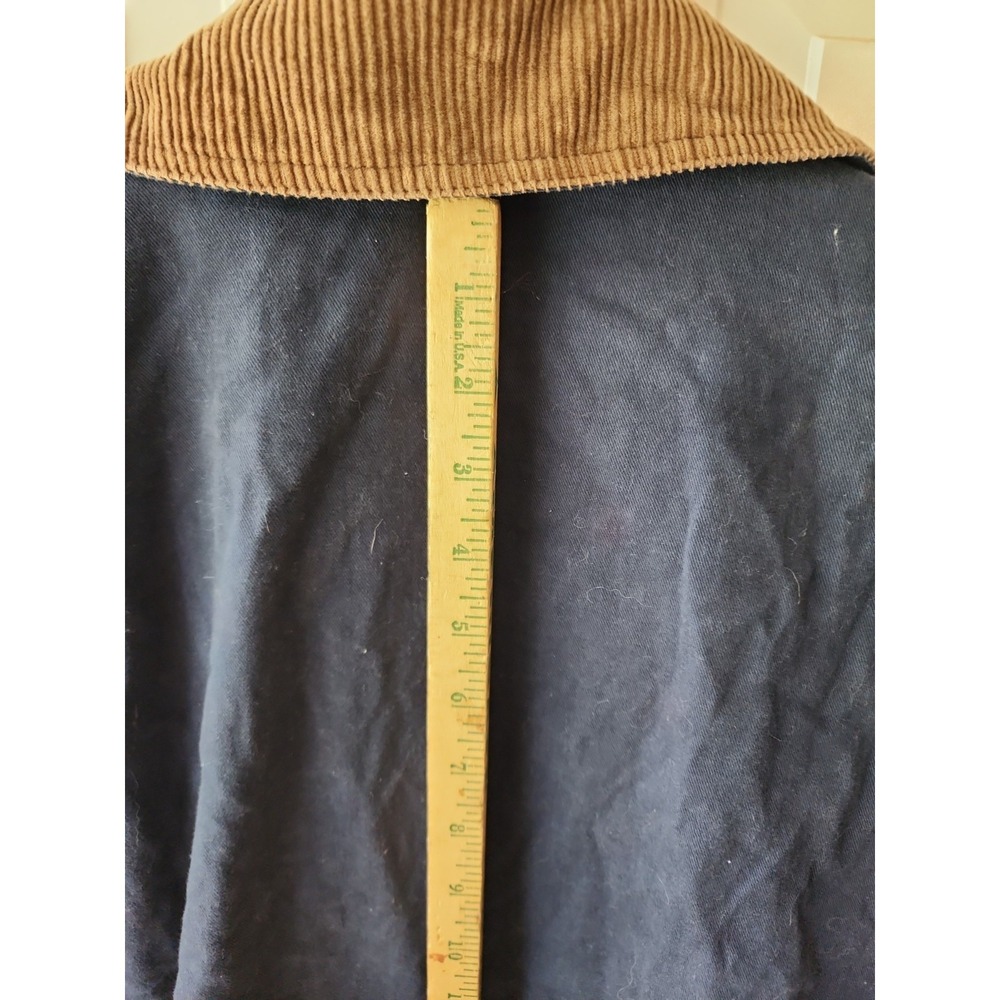 Faded Glory Womens Vintage 90s Chore Barn Coat Three Pocket Farm Plaid Jacket - Picture 10 of 12